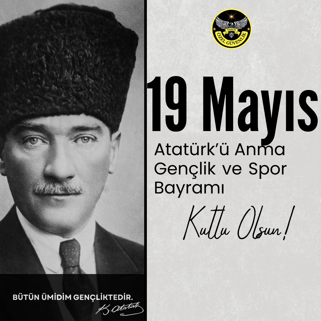 19 Mayıs Atatürk'ü Anma Gençlik ve Spor Bayramı 